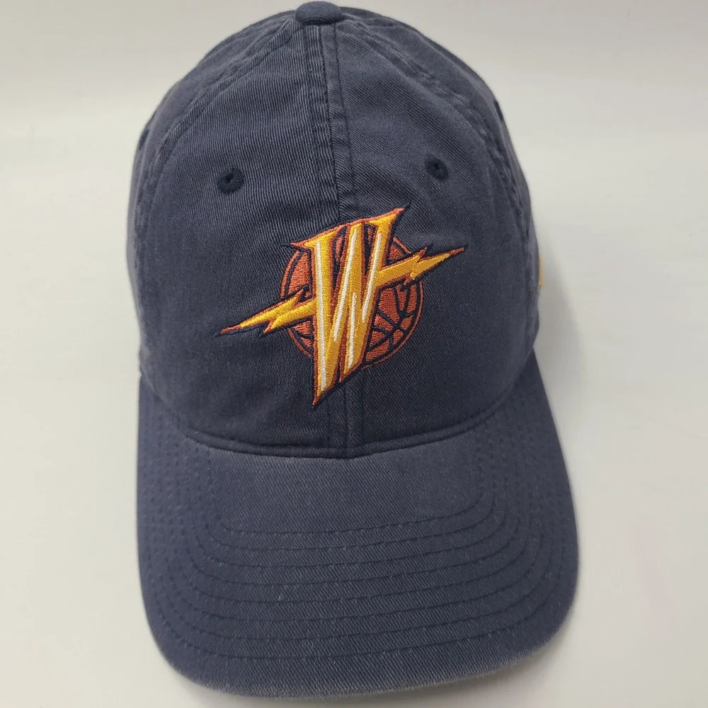 Vintage Golden State Warriors Hat Fitted One Size Adidas Blue NBA We Believe Men